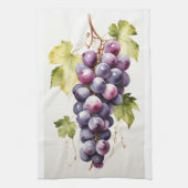 Lebhaftes Taschentuch aus Trauben Geschirrtuch (Vertikal)