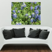 Lebhaftes Texas Bluebonnet Wall Poster