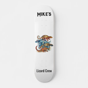 Lebhaftes Totem der Stammesechse Skateboard