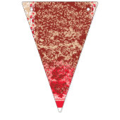 Lebhaftes, traditionelles Gewebe mit eigenem Flo Wimpelkette (Zweite Fahne)