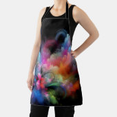 Lebhaftes tropisches Bouquet Schürze (InSitu)