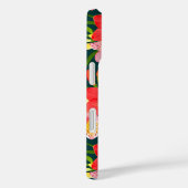 Lebhaftes tropisches Muster Case-Mate iPhone Hülle (Rückseite / Rechts)