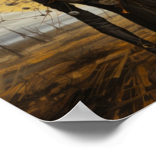 Lebhaftes und mysteriöses V10 Art Poster - Ignite (Ecke)