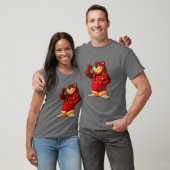 Lebhaftes Unterhaltungsprogramm: Fatty Bär T-Shirt (Unisex)