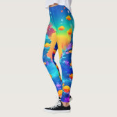 Lebhaftes Unterwasserparadies gefunden Leggings (Links)