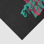 Lebhaftes, urbanes, trendiges Grafikdesign Ewige L Seidenpapier (Ausschnitt)