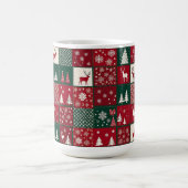 Lebhaftes Weihnachtsmuster Kaffeetasse (Mittel)