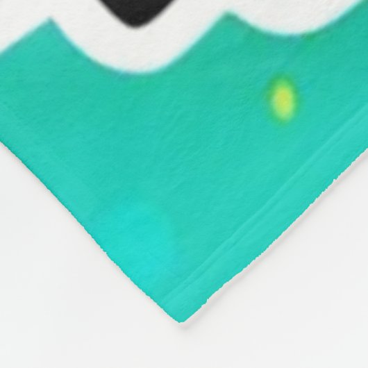 Lebhaftes Welpenwerk Fleecedecke (Ecke)