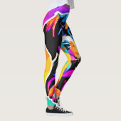 Lebhaftes Welpenwerk Leggings (Rechts)