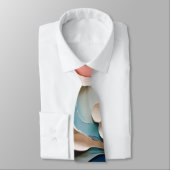 Lebhaftes Wirbles Abstraktes Malerwerk Krawatte (Gebunden)