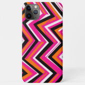 Lebhaftes Zigzag-Muster - Beispiel für das Telefon Case-Mate iPhone Hülle (Rückseite)