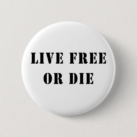 Lebhaftfreies oder die button (Vorderseite)