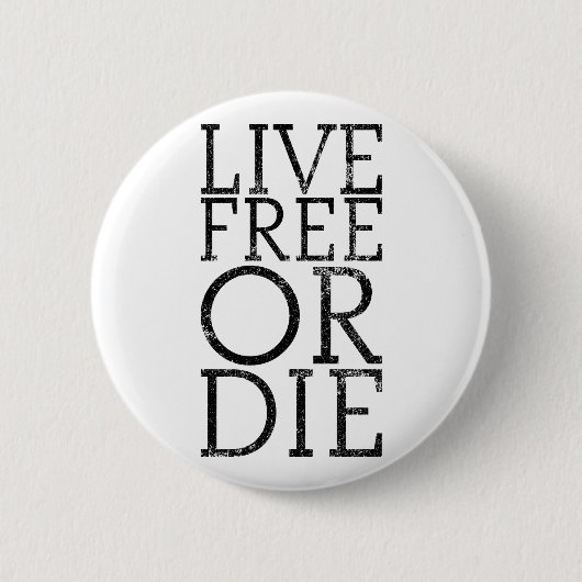 Lebhaftfreies oder die button (Vorderseite)