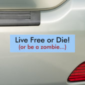 Lebhaftfreies oder die! , (oder seien Sie ein Autoaufkleber (Auf Auto)