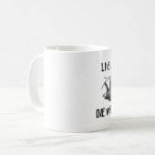 Lebhaftlangsames, die wann immer kaffeetasse (Vorderseite Links)