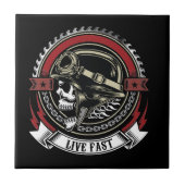 Lebhaftschnelles Fliese (Vorderseite)