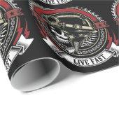 Lebhaftschnelles Geschenkpapier (Rolleneckpunkt)