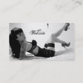 Lebhaftschnelles Visitenkarte (Rückseite)