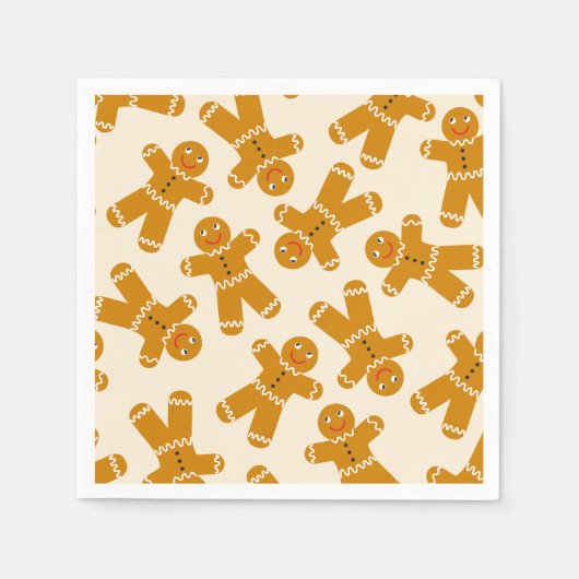 Lebkuchen auf Sahne Serviette (Vorderseite)