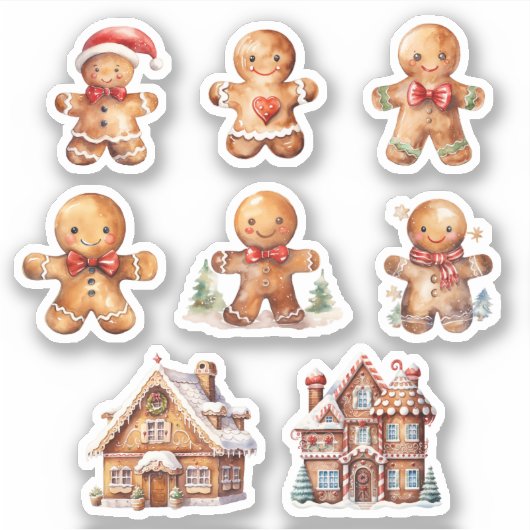 Lebkuchen Aufkleber (Vorderseite)