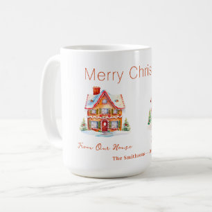 Lebkuchen "Aus unserem Haus" Weihnachtstasse Kaffeetasse