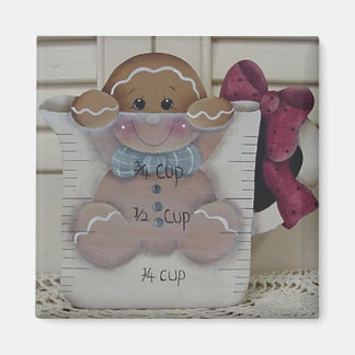 Lebkuchen Baby in Mess-Cup Magnet