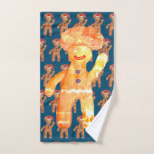 Lebkuchen Badhandtuch Set (Handtuch)