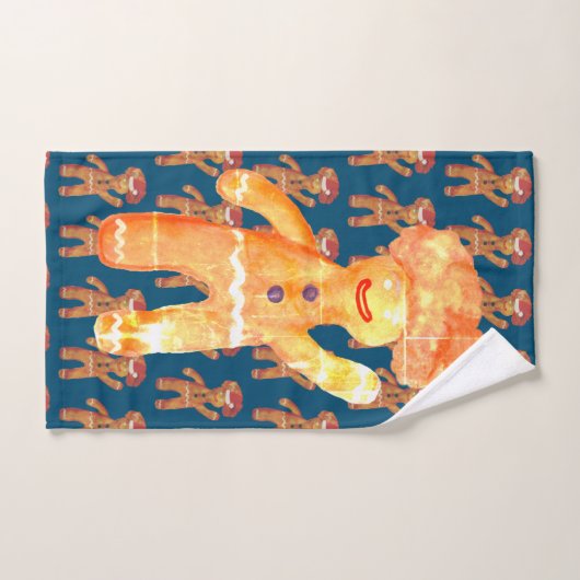 Lebkuchen Badhandtuch Set (Handtuch)