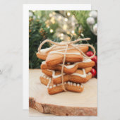 Lebkuchen Briefpapier (Vorne/Hinten)