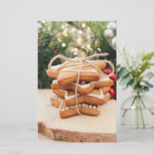 Lebkuchen Briefpapier (Stehend Vorderseite)