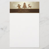 Lebkuchen Briefpapier (Vorderseite)