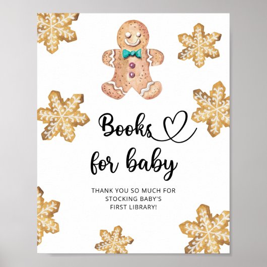 Lebkuchen - Bücher für Kinder Poster (Vorne)