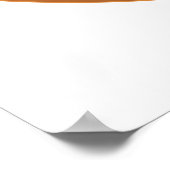 Lebkuchen-Buchstabe U-Monogramm-Feiertagsplätzchen Poster (Ecke)