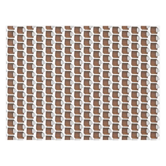 Lebkuchen Cake Slice Weihnachtsfest Tischdecke (Vorderseite (Horizontal))