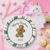 Lebkuchen-Candy-Platten Pappteller (Party)