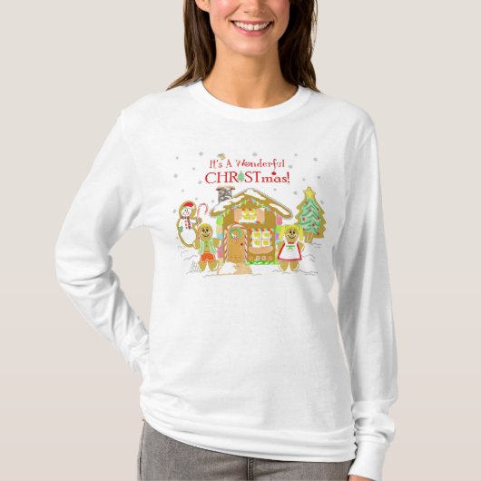 Lebkuchen Candyland T - Shirt - Damen (Vorderseite)