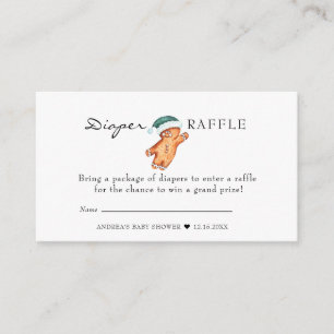 Lebkuchen   Christmas Baby Dusche Windeln Windeln  Begleitkarte