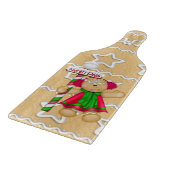 Lebkuchen cokie Glasschneidenpaddel Schneidebrett (Ecke)