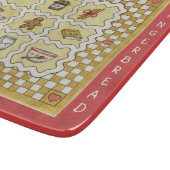 Lebkuchen Cookies Küche Geschenk Schneidebrett (Ecke)