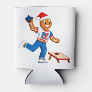 Lebkuchen Cornhole Weihnachten 2026 Feier Tailga Dosenkühler