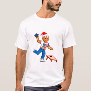 Lebkuchen Cornhole Weihnachten 2026 Holiday Tailga T-Shirt