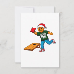 Lebkuchen Cornhole Weihnachten Sport Urlaub Dankeskarte