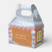 Lebkuchen Dekorieren Party Kinder Weihnachtshaus Geschenkschachtel (Rückseite)