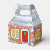 Lebkuchen Dekorieren Party Kinder Weihnachtshaus Geschenkschachtel (Vorderseite)