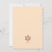 Lebkuchen Einladung (Rückseite)