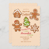Lebkuchen Einladung (Vorne/Hinten)
