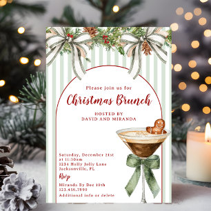 Lebkuchen-Espresso-Martini-Salbei-Weihnachtsbrunch Einladung