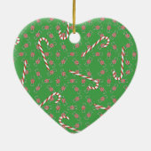 Lebkuchen-Familie Keramik Ornament (Hinten)