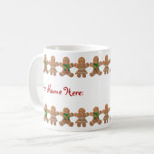 Lebkuchen feiern Weihnachten Kaffeetasse (Vorderseite Links)