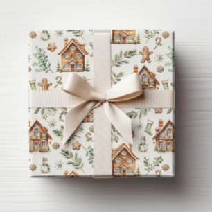Lebkuchen Feiertags-Geschenkpapier Geschenkpapier